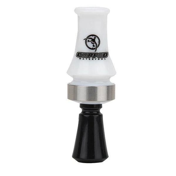 Cupped Comeback Quack Double Reed Duck Mouth Call White 1 Cupped Comeback Quack Double Reed Duck Mouth Call White