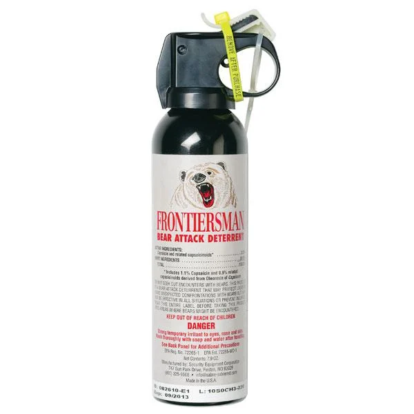 Sabre Frontiersman Bear Spray 7.9 oz 1 Sabre Frontiersman Bear Spray 7.9 oz