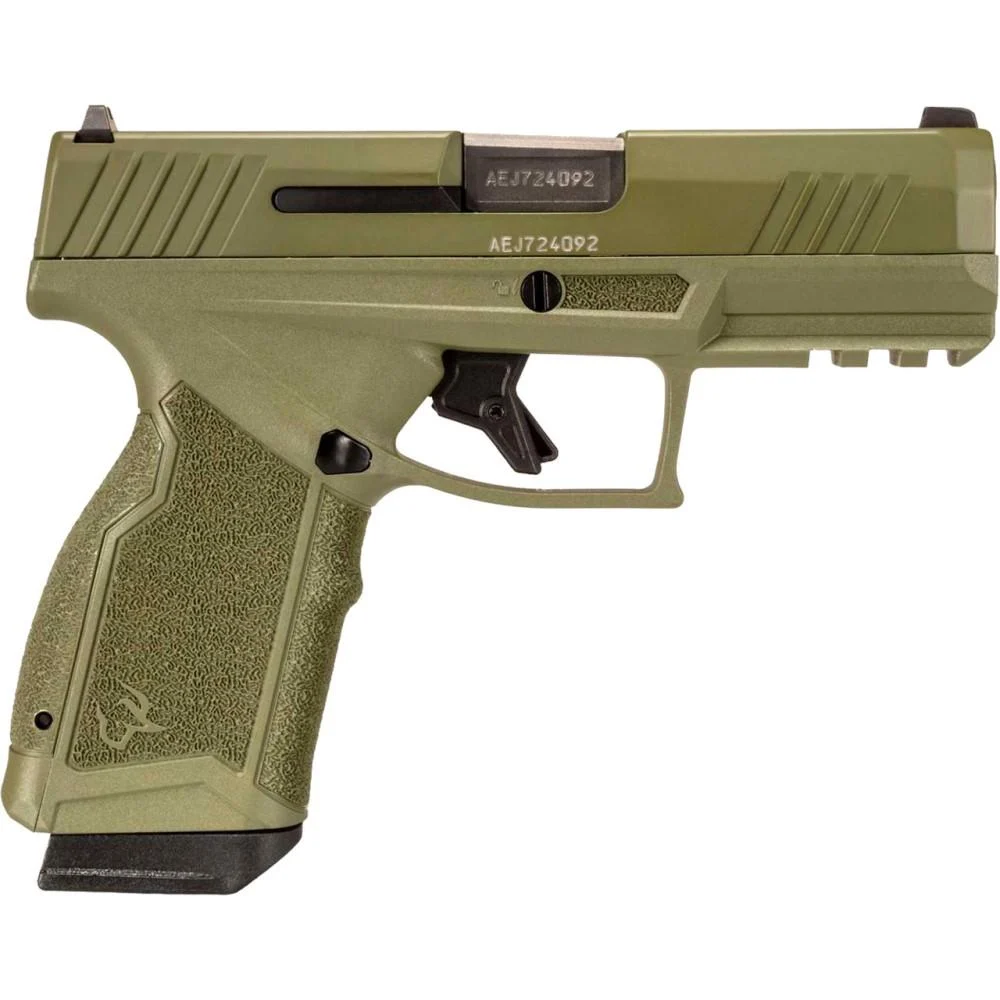 Taurus GX4 Carry Handgun 9mm Luger 10rd Magazines (2) 3.7" Barrel Green 1 Taurus GX4 Carry Handgun 9mm Luger 10rd Magazines (2) 3.7" Barrel Green