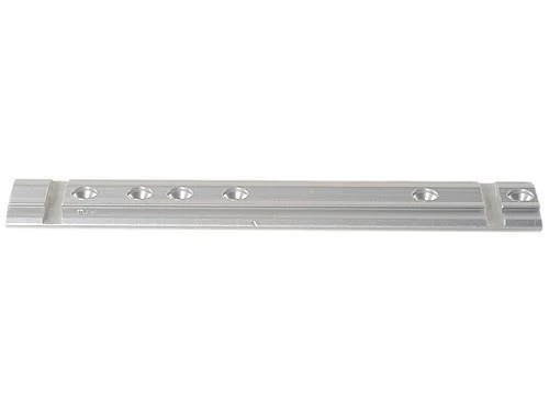 Weaver 1-Piece .22 Tip-Off Adapter Scope Base for Ruger -Silver - #TO-9S Fits Detachable Top Mount Scope Rings or Tip-Off Scope Rings 1 Weaver 1-Piece .22 Tip-Off Adapter Scope Base for Ruger -Silver - #TO-9S Fits Detachable Top Mount Scope Rings or Tip-Off Scope Rings