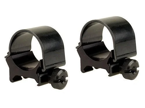Weaver Detachable Top Mount Aluminum Scope Rings 1" Medium - Black 1 Weaver Detachable Top Mount Aluminum Scope Rings 1" Medium - Black