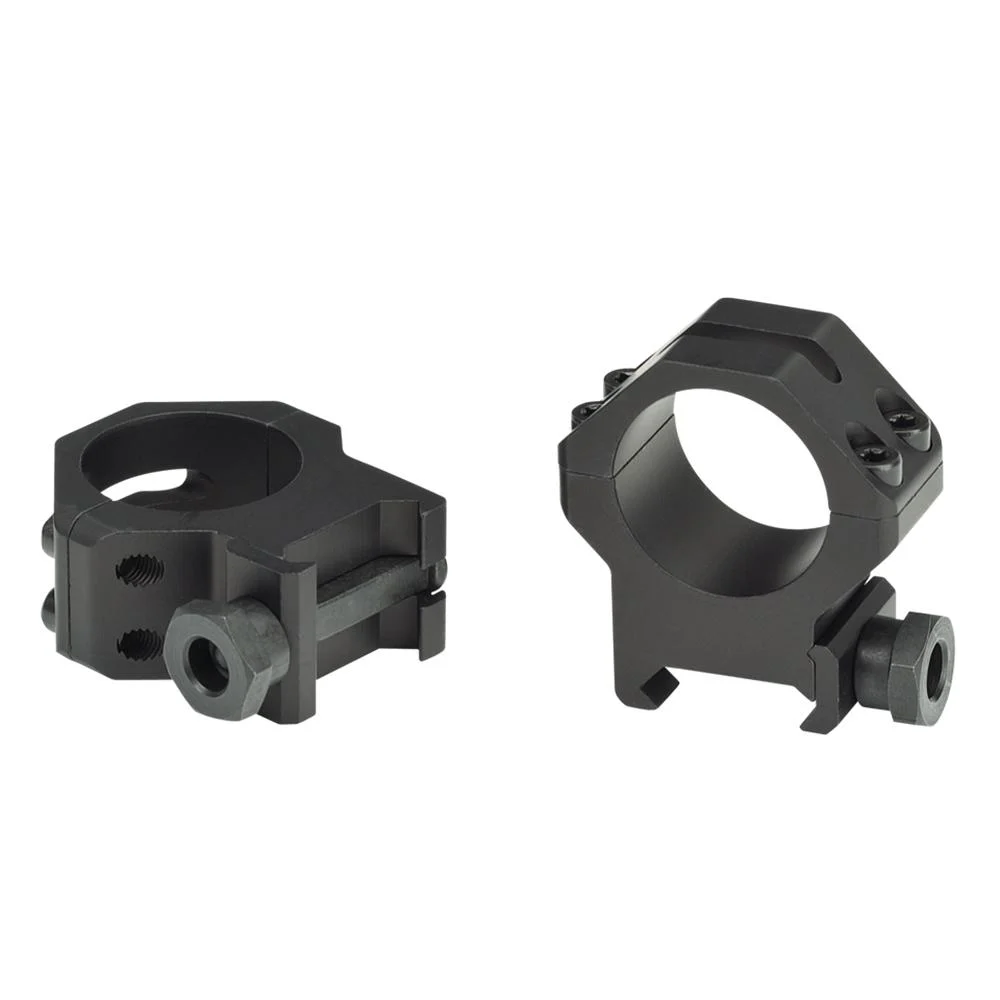 Weaver 4-Hole Tactical Picatinny Aluminum Scope Rings 1" High Matte 1 Weaver 4-Hole Tactical Picatinny Aluminum Scope Rings 1" High Matte