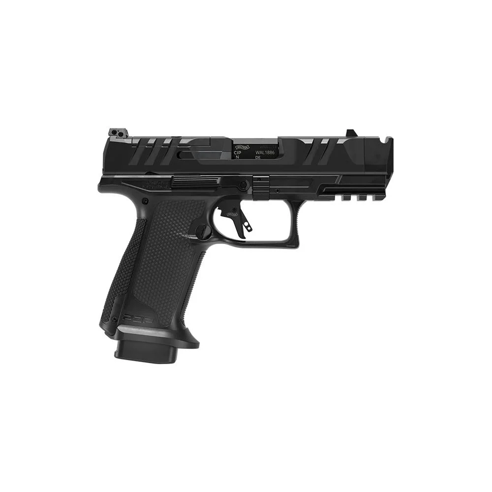 Walther PDP F-Series Pro-X PMM Handgun 9mm Luger 10rd Magazine 3.5″ Threaded Barrel Black