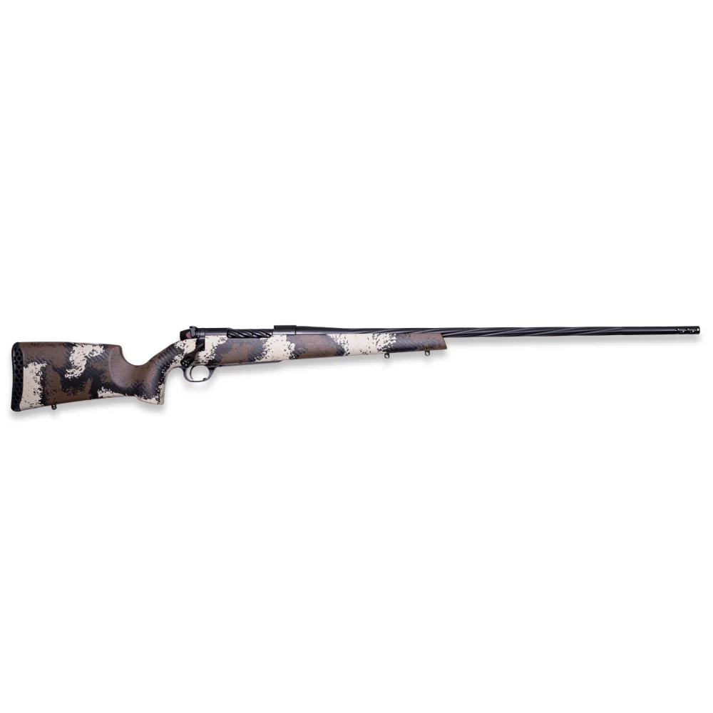 Weatherby Mark V High Country 6.5 Wby RPM 4rd Magazine 24" 1/2x28 Threaded Barrel with 2" Muzzle Brake