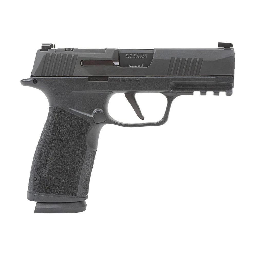 Sig Sauer P365 XMacro Handgun 9mm Luger 10rd Magazines (2) 3.7" Barrel Black