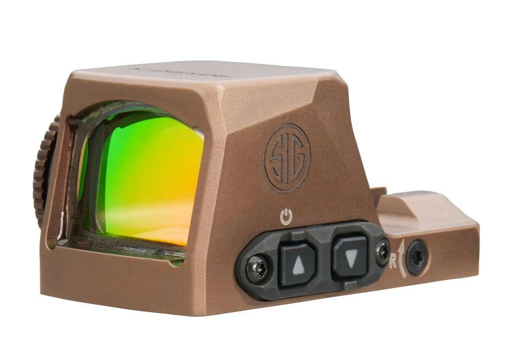Sig Sauer Romeo-X Reflex Sight Open w Compact Footprint/ Circle Dot - Flat Dark Earth 1 Sig Sauer Romeo-X Reflex Sight Open w Compact Footprint/ Circle Dot - Flat Dark Earth