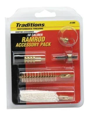Traditions Ramrod Accessories Pack for Muzzleloader .50 cal (5 popular tips) 10/32 threads 1 Traditions Ramrod Accessories Pack for Muzzleloader .50 cal (5 popular tips) 10/32 threads
