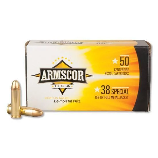 Advanced Tactical Firearms Int'l Corp. .38 Special 158gr FMJ