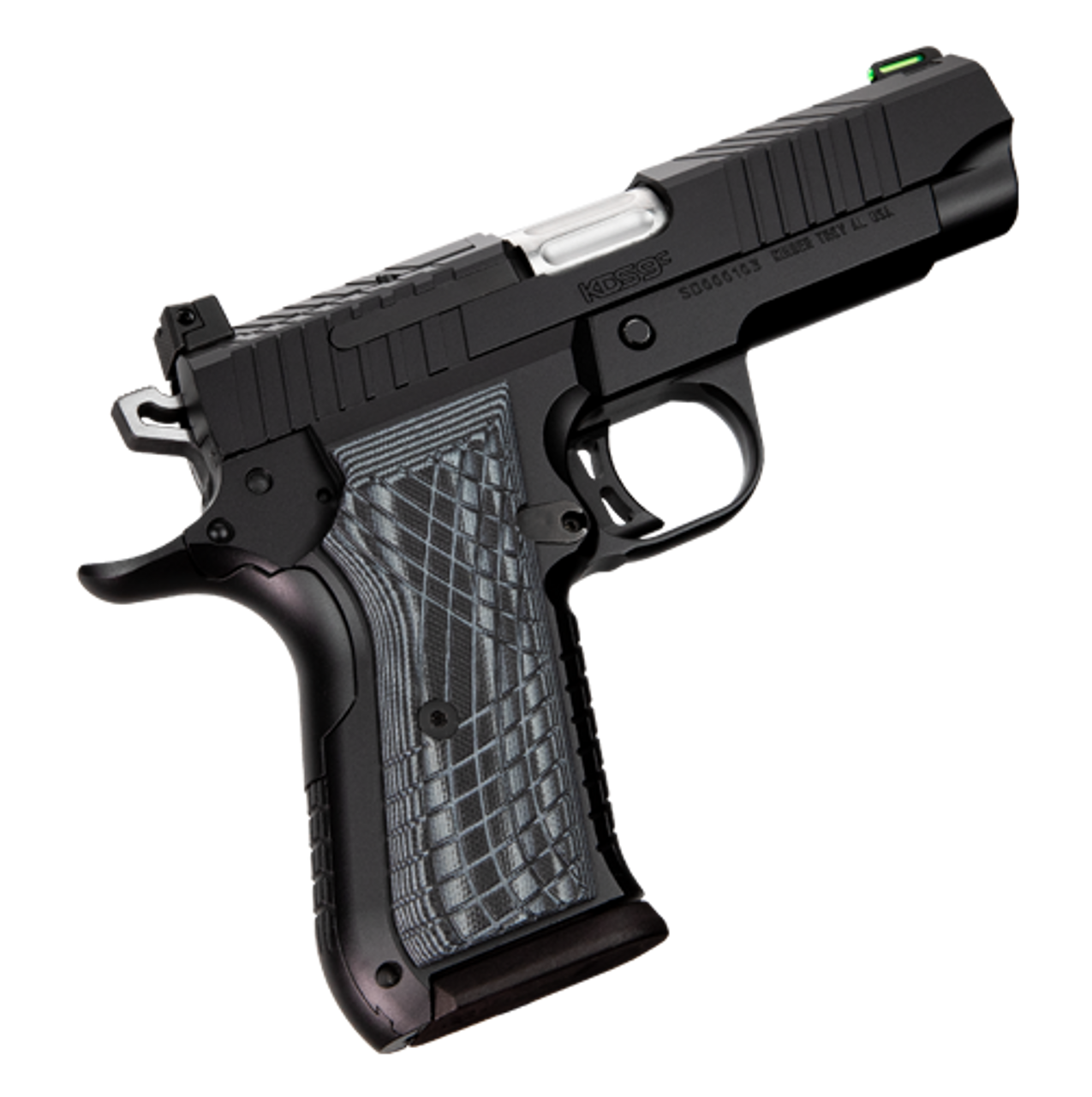 KIMBER KDS9C 9MM BLACK 4" BBL, GRY/BLK G10 GRIP, 2-15RD MAGS