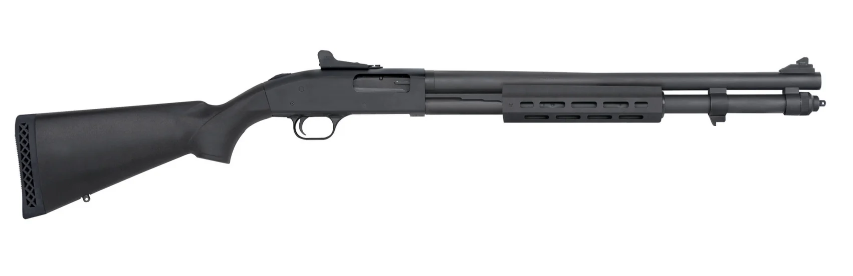 MOSSBERG 590 SECURITY TACTICAL 12G 20" MLOK BLK 8RD